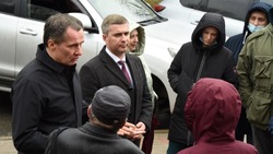 Вячеслав Гладков посетил Губкин с рабочим визитом 