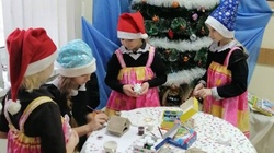 Мастер-класс «Фабрика игрушек Деда Мороза» устроили в губкинском Сапрыкино
