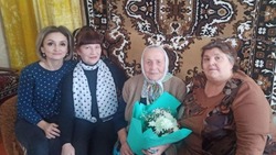 Жительница села Скородное губкинской территории Татьяна Цыпкина отметила 90-летний юбилей 