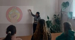 Культработники села Осколец провели программу «Не вырони из рук своё будущее!»