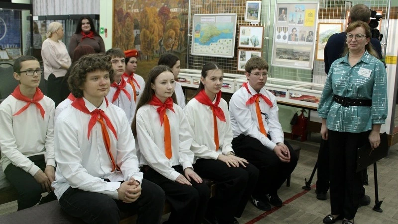 Аверинские активисты «Движения Первых» совершили путешествие во времени