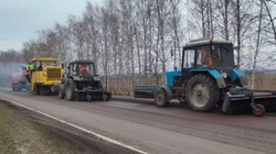 Капитальный ремонт дороги Богословка - Дальняя Ливенка – Чибисовка начался в Губкинском горокруге 