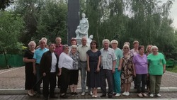 Делегация городского совета ветеранов посетила посёлок Троицкий губкинской территории