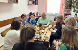 Жители села Сергиевка губкинской территории познакомились с культурой чаепития 
