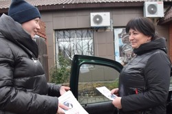 Культработники села Сергиевка провели акцию «Сохрани жизнь маленькому пассажиру»