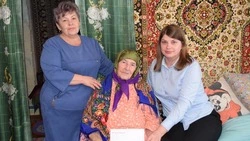 Жительница села Аверино, труженица тыла Татьяна Матвеевна Сапрыкина отметила 98-летие