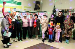 Ретро-дискотека «Добрый Старый Новый год!» прошла в Доме культуры села Уколово 