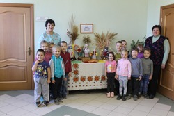 Юные жители села Чуево губкинской территории приняли участие в беседе «Как хлеб на стол пришёл»
