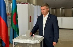 Михаил Лобазнов принял участие в голосовании в первый день выборов 