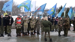 Белгородские курсанты совершили марш-бросок памяти