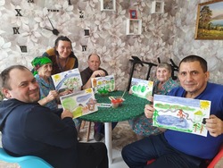 Реализация проекта по проведению занятий арт-терапией завершилась в Скороднянском доме-интернате