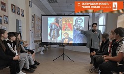 Программа о великом полководце Александре Невском прошла в Доме культуры села Сапрыкино 