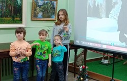 Губкинские ребята посетили творческую мастерскую в краеведческом музее 