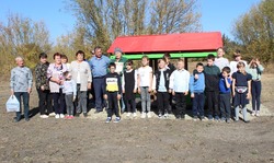 Открытие новой детской игровой площадки прошло в селе Богословка губкинской территории 