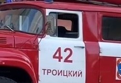 Сарай загорелся в селе Строкино Губкинского городского округа