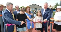Новая универсальная площадка открылась в Губкинском городском округе