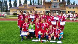 Губкинские футболистки стали победительницами Первенства области