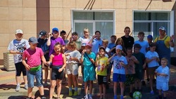 Программа «Игры нашего двора» прошла в селе Истобное губкинской территории 
