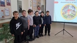 Сапрыкинские ребята приняли участие в викторине «Безопасность на все 100»