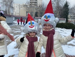 III фестиваль забавных зимних шапок «Ушанка-2022» прошёл в Губкине