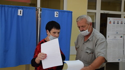 Губкинцы приняли участие в голосовании