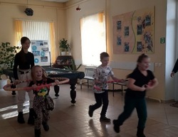 Сергиевские культработники губкинской территории провели спортивную программу для детей 