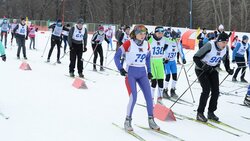 Губкинцы приняли участие в самой массовой лыжной гонке