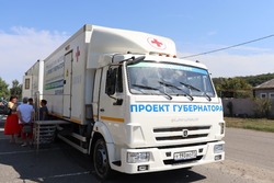 Поезд здоровья прибыл в село Архангельское Губкинского горокруга 