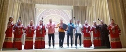 Коньшинцы принимали артистов из Скороднянского ЦКР