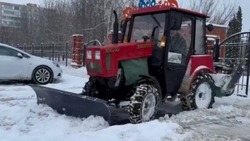 Михаил Лобазнов сообщил об уборке снега в Губкинском горокруге 
