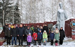 Жители Губкинского горокруга приняли участие в памятных акциях в годовщину освобождения района 