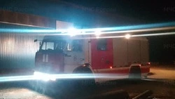 Летняя кухня загорелась в посёлке Троицкий Губкинского горокруга 