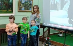Губкинские ребята посетили творческую мастерскую в краеведческом музее 