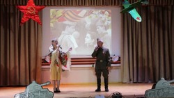 Концерт ко Дню Победы прошёл в Доме культуры села Богословка губкинской территории 