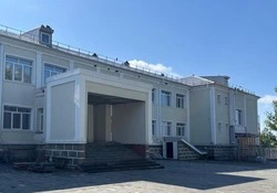 Капитальный ремонт школы продолжился в селе Никаноровка Губкинского горокруга 