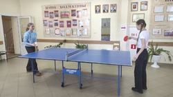 Соревнования по настольному теннису «Рыцарский турнир» прошли в Доме культуры села Сапрыкино