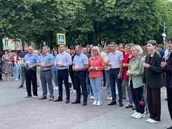 Губкинцы приняли участие в акции «Свеча памяти»