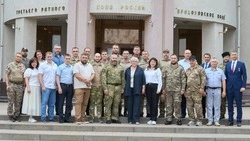 Губкинцы приняли участие в заседании Ассоциации ветеранов специальной военной операции