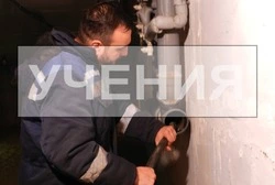 Сотрудники губкинских служб приняли участие в плановых учениях 