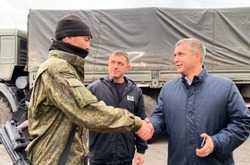 Очередная партия помощи от губкинцев отправилась к военнослужащим в ДНР 