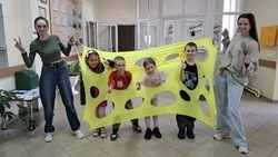 Работники Сапрыкинского ДК провели спортивный праздник для юных жителей села