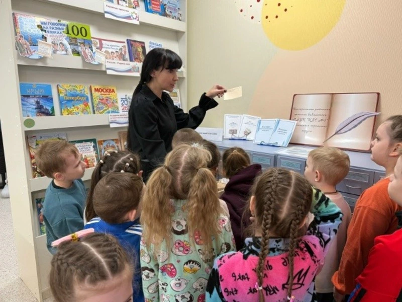 Детсадовцы открыли волшебный мир библиотеки