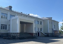 Капитальный ремонт школы продолжился в селе Никаноровка Губкинского горокруга 