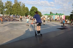 Новая скейтплощадка появилась в Губкине в микрорайоне Лебеди 
