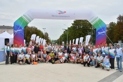 Жители и гости округа приняли участие в Губкинском полумарафоне 