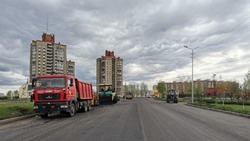 Капитальный ремонт городских улиц продолжился в Губкине 