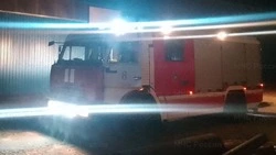 Спасатели ликвидировали два пожара в сёлах Губкинского городского округа