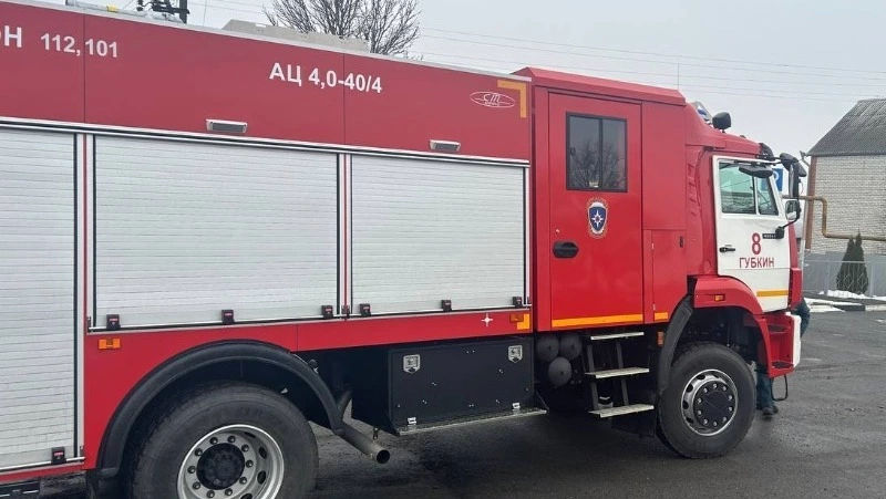 54-летний мужчина пострадал при пожаре в селе Богословка Губкинского городского округа