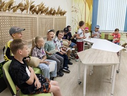 Культработники села Сергиевка губкинской территории напомнили детям о вреде табакокурения