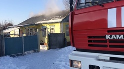 Огнеборцы ликвидировали пожар в Сергиевке губкинской территории